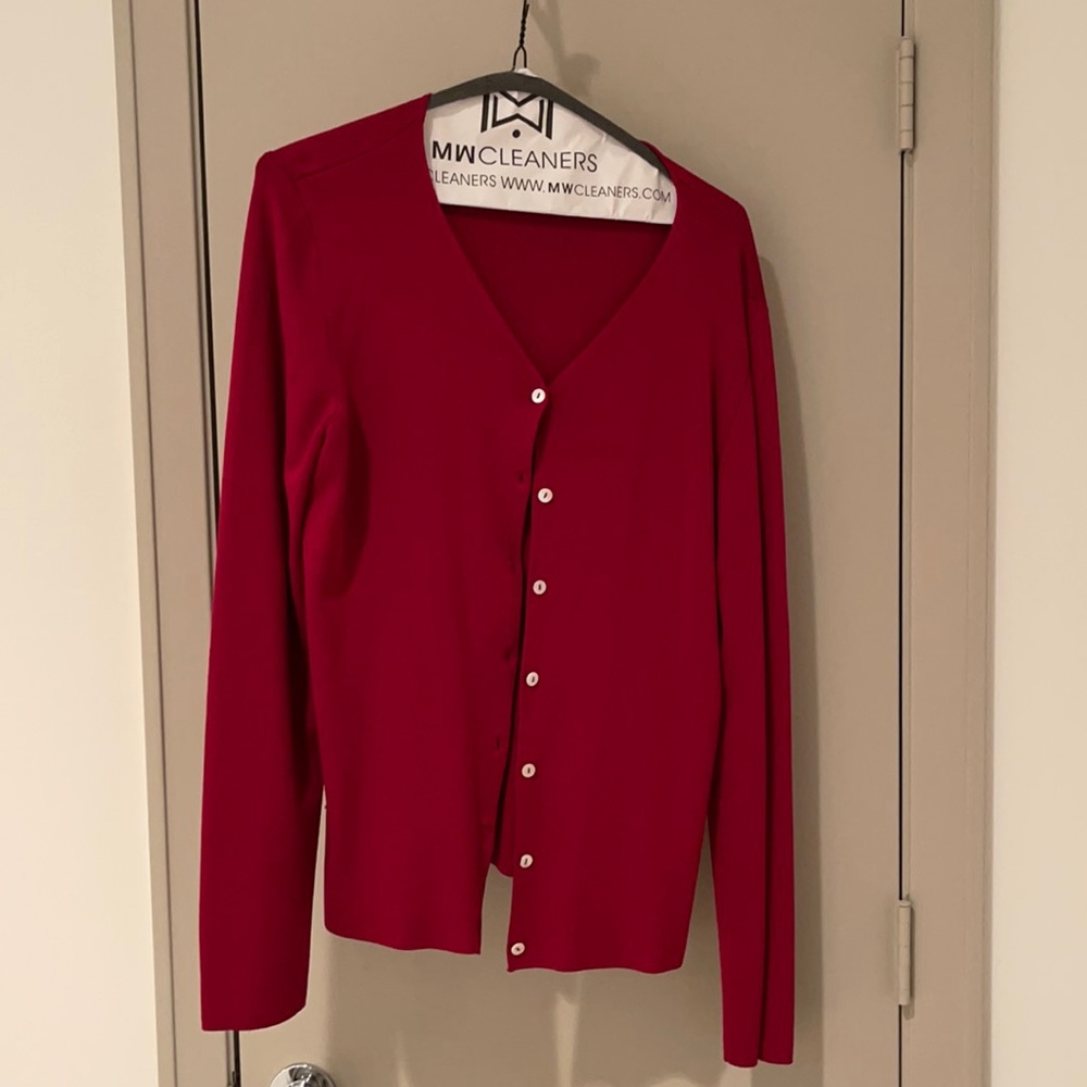 Red Cardigan